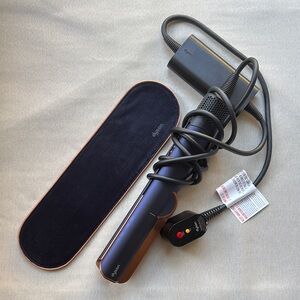 Dyson Hair Straightener in Black and Copper
